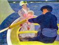The boat travel