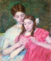 Woman and girl