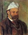 Self-portrait with a white turban