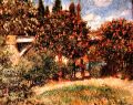 Railway bridge of Chatou by Renoir