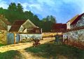 Village Street in Marlotte