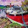 Morgan Ralston was born into an artistic family in Central Ontario. His father was an artist, and his grandfather studied under A.J. Casson, of the Group of Seven. His love of art has been evident since his first drawings at the age of three. He took up painting while attending Cambrian College in Sudbury, Ontario, and now lives and paints in Vancouver. His work still graces the walls of Cambrian College, and can now be seen in personal collections throughout Canada and the U.S. Morgan Ralston was born into an artistic family in Central Ontario. His father was an artist, and his grandfather studied under A.J. Casson, of the Group of Seven. His love of art has been evident since his first drawings at the age of three. He took up painting while attending Cambrian College in Sudbury, Ontario, and now lives and paints in Vancouver. His work still graces the walls of Cambrian College, and can now be seen in personal collections throughout Canada and the U.S.