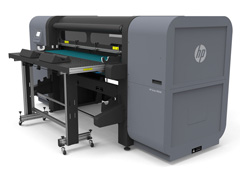 HP Scitex flatbed UV curable printer