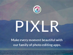 Pixlr is a free, online digital editing program