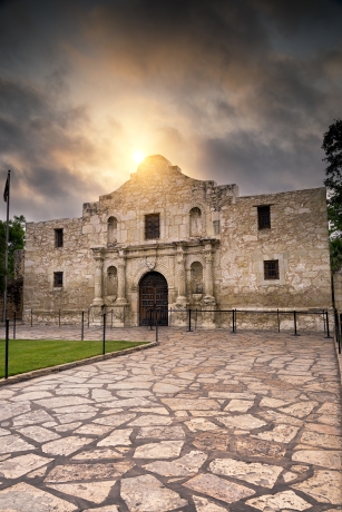 San Antonio, Alamo - Photos on canvas, fine art papers, metal and wood
