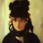 Berthe Morisot (January 14, 1841 – March 2, 1895) was a painter and a member of the circle of painters in Paris who became known as the Impressionists. Undervalued for over a century, possibly because she was a woman, she is now considered among the first league of Impressionist painters.

In 1864, she exhibited for the first time in the highly esteemed Salon de Paris. Sponsored by the government, and judged by academicians, the Salon was the official, annual exhibition of the Académie des beaux-arts in Paris. Her work was selected for exhibition in six subsequent Salons[1] until, in 1874, she joined the "rejected" Impressionists in the first of their own exhibitions, which included Paul Cézanne, Edgar Degas, Claude Monet, Morisot, Camille Pissarro, Pierre-Auguste Renoir, and Alfred Sisley. It was held at the studio of the photographer Nadar.

She became the sister-in-law of her friend and colleague, Édouard Manet, when she married his brother, Eugène (Wikipedia)