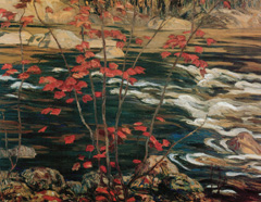 The Red Maple by A.Y. Jackson