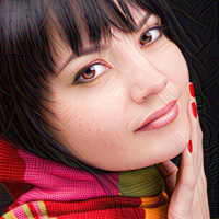 Art Deco Deep Dream Effect Art Deco Deep Dream Effect