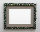 Green stones, Black Frame resin