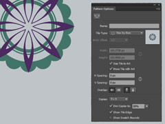 Adobe Illustrator - Use their new pattern options to make seamless patterns
