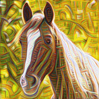 Inceptionist Painting Deep Dream Effect Inceptionist Painting Deep Dream Effect