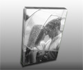 A candid shot of the almost-married couple in a sweet, love-filled pose can make an excellent canvas gift A candid shot of the almost-married couple in a sweet, love-filled pose can make an excellent canvas gift