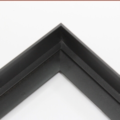 This moulding is neat, modern, and will last a life-time. Fits perfectly artworks with 1-1/2" depth and has a built in 1/2" reveal for easy installation.
<br>
Available in Black and white powder coated finish that is scratch and water resistant. A timeless choice to finish and complement every art piece.