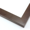 This simple frame features a milk chocolate brown wash with a satin finish and delicate wood grain detailing.
1.25 " width: ideal for small or medium size artworks. The clean modern lines and rustic details of this frame make it the perfect fit for a wide variety of paintings, photos and giclee prints.