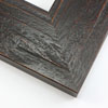 This large frame is covered with a deep espresso wash that highlights the natural wood grain. An antique look is created with a faint brown patina.
3.125 " width: ideal for large and oversize images. Border a rustic nature photograph, or autumnal painting or print with this simple, bucolic frame.