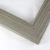 This textured frame, features a distressed-aged look and finished in contrast grey. Perfect for vintage look.
2 " width: ideal for medium- or large-size images. This heavy frame is the perfect border for a bold watercolour or oil painting, or print.