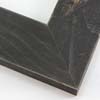 This wide, flat faced frame features rustic wood with a light wash. The natural grain shows through the thin, charcoal varnish, giving the frame a soft, antiqued appearance.
2-1/2 " wide: ideal for medium to extra-large images. Whether photography or paintings, rural scenes and simple images will look striking in this frame.