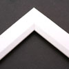 Linen liners are a great option for providing white space between art and frame. Where glass is generally required to protect paper artworks and their mat, a linen liner does not require glass, making it perfect for paintings and Giclée prints.
This 1.5 inch white liner has an authentic, soft linen texture, and a flat face with sloped inner lip. It is ideal for small, medium or large canvas prints and oil paintings.