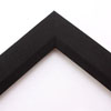 Linen liners are a great option for providing space between art and frame. Where glass is generally required to protect paper artworks and their mat, a linen liner does not require glass, making it perfect for paintings and Giclée prints.
This 1.5 inch black liner has an authentic, soft linen texture, and a flat face with sloped inner lip. It is ideal for small, medium or large canvas prints and oil paintings.