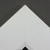 Linen liners are a great option for providing white space between art and frame. Where glass is generally required to protect paper artworks and their mat, a linen liner does not require glass, making it ideal for paintings and Giclée prints.
This 4 inch white liner has an authentic, soft linen texture and a wide, flat face with sloped inner lip. It is best suited to large and extra large (oversize) canvas prints and oil or acrylic paintings.