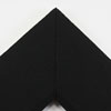 Linen liners are a great option for providing space between art and frame. Where glass is generally required to protect paper artworks and their mat, a linen liner does not require glass, making it ideal for paintings and Giclée prints.
This 3 inch black liner has an authentic, soft linen texture, and a wide, flat face with sloped inner lip. It is best suited to large and extra large (oversize) canvas prints and oil or acrylic paintings.