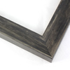 This simple black with grey stain frame, features an inward curved profile with wood grain details and natural wood finish.
2 " width: ideal for medium size artwork. The modern style of this frame makes it a great match to more contemporary paintings and photography.
Kyoto II Collection