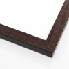 This simple, natural frame features a smooth face of deep caramel-varnished wood that celebrates the beautiful grain.
1 " width: ideal for small images. The perfect border for a rustic or nature photograph, or watercolor painting or print.