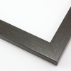 This simple frame features a grey-brown, charcoal wash and delicate wood grain detailing.
1.25 " width: ideal for small or medium size artworks. The clean modern lines and rustic details of this frame make it the perfect fit for a wide variety of paintings, photos and giclee prints.