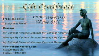 Canada Fine ART Gift Certificates & Gift Cards