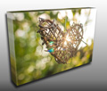 A sun-kissed, woven heart canvas print is the perfect rustic declaration of love A sun-kissed, woven heart canvas print is the perfect rustic declaration of love