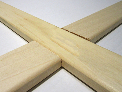 4 Joined Canvas Stretcher Bars for DIY Stretching Yellow Pine 1.5 Inch Wood 
